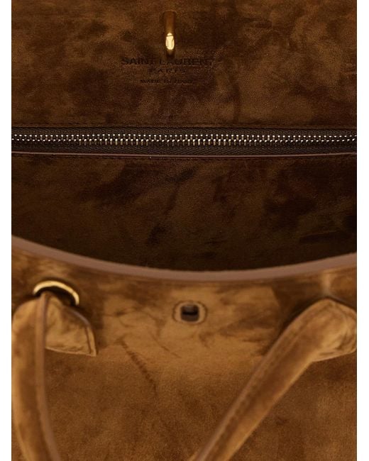 Saint Laurent Brown 'Sac De Jour' Small Handbag