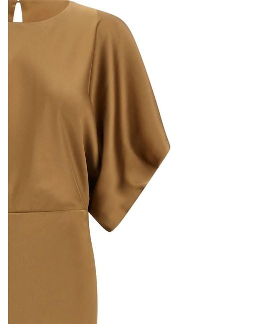 Norma Kamali Natural Long Dress