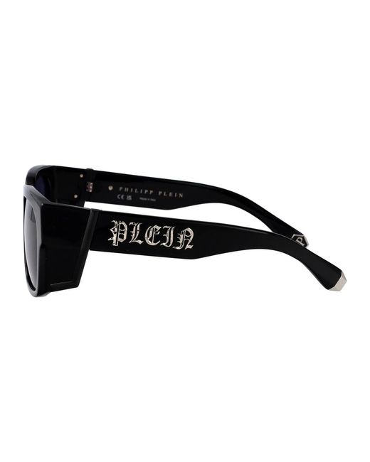 Philipp Plein Blue Acetate Sunglasses