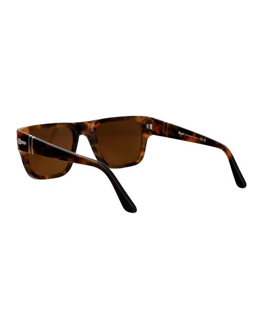 Persol Brown Havana Acetate Sunglasses
