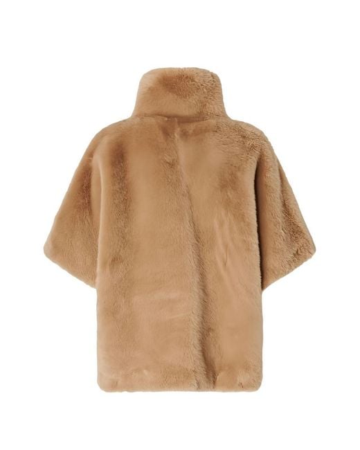 Pinko Brown Polyester Jacket
