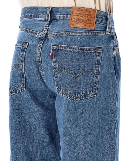 Levi's Blue Denim 578 Baggy Jeans for men
