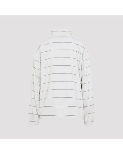 Balenciaga White Dirty Tracksuit Jacket