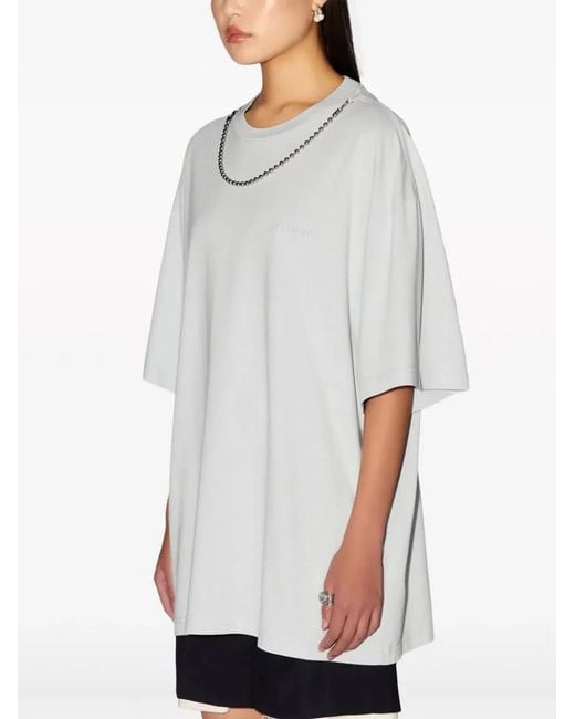 Ambush White Ballchain T-Shirt Clothing for men