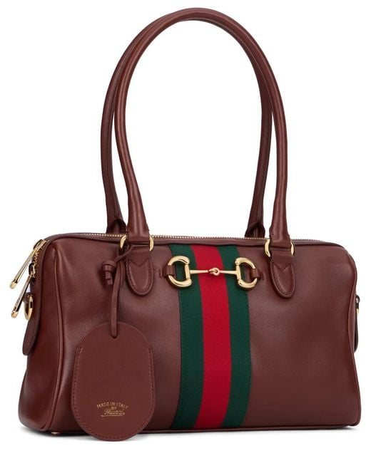 Gucci Red Medium Duffle Bag