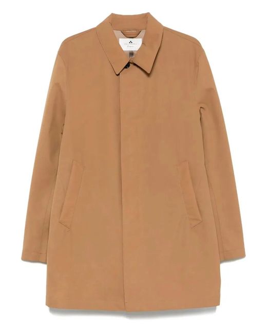 Peuterey Brown Hinnoya Parka Coat for men
