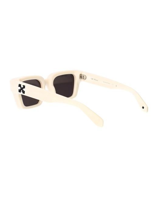 Off-White c/o Virgil Abloh White Acetate Sunglasses