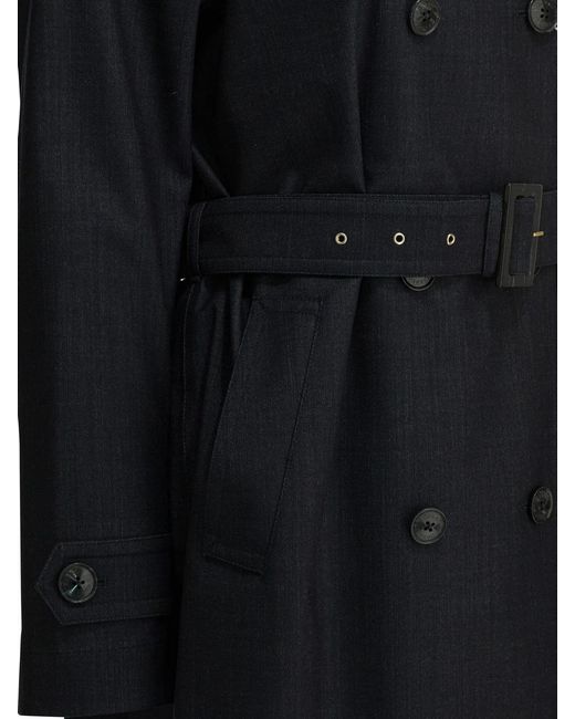 Herno Black Polyester Wool Jacket