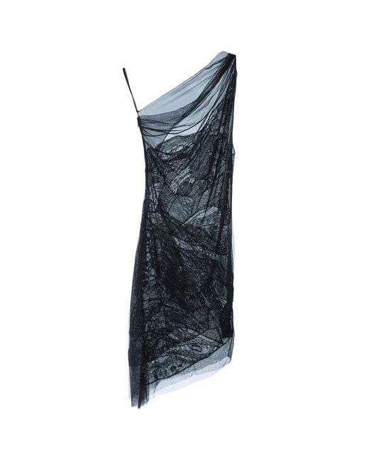 Elisabetta Franchi Blue Abito Ricamato