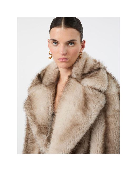Max Mara Brown "Quantum" Eco Fur