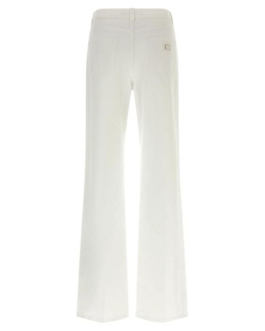Dolce & Gabbana White Dolce & Gabbana Denim Jeans