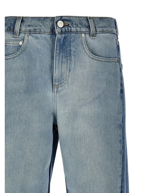 Stella McCartney Blue Layered Jeans