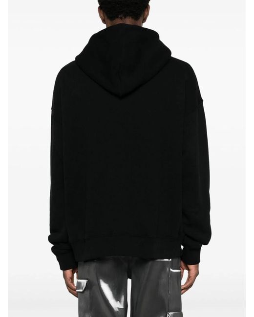 Off-White c/o Virgil Abloh Black Logo Print Hoodie