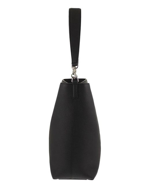 Longchamp Black Borsa Hobo M Le Roseau