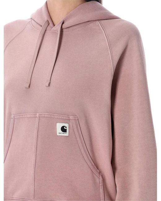 Carhartt Pink Hooded Hudson Sweatshirt