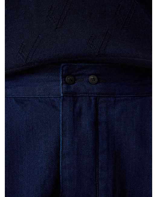 Jacquemus Blue Le Short De-Nimes Venice for men