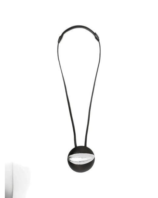 Monies White "Isola" Pendant