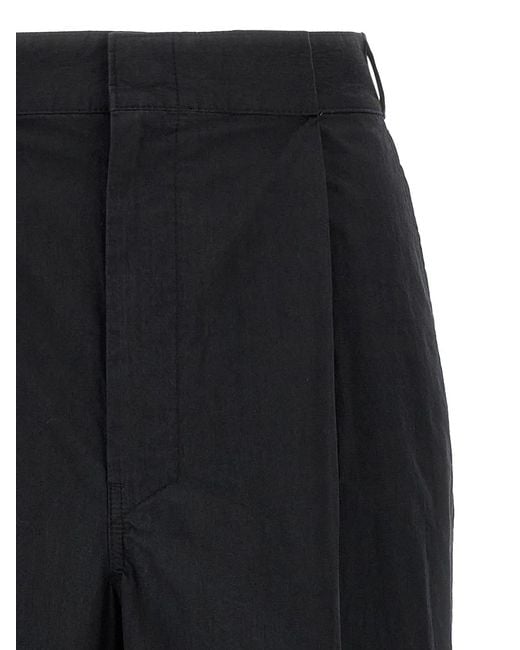 Maison Margiela Black Cotton Casual Pants