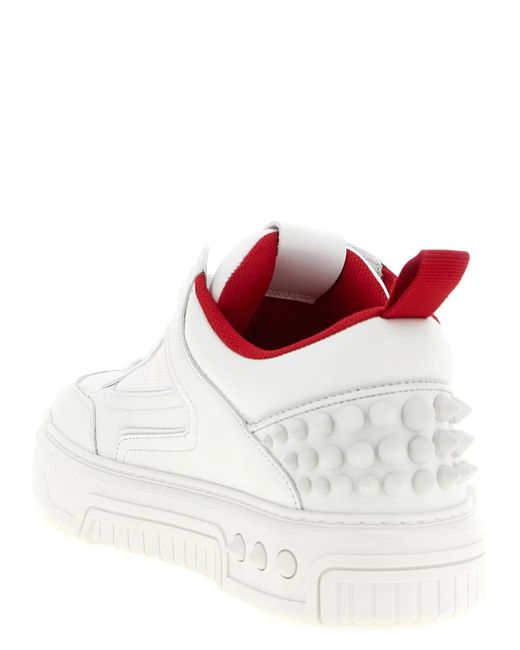 Christian Louboutin White 'Astroloubi 2' Sneakers for men