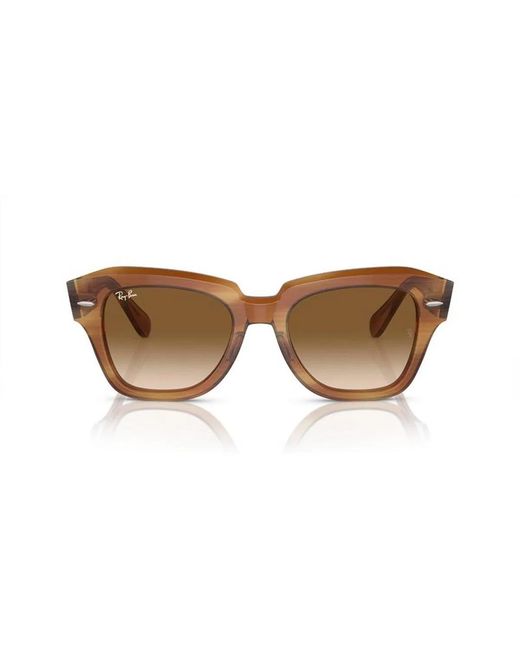 Ray-Ban Brown State Street Rb2186 140351 for men