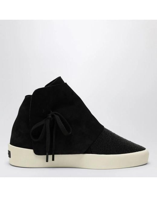 Fear Of God Black Moc Hi Sneakers for men
