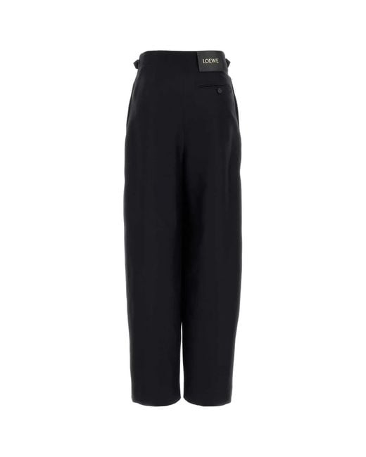 Loewe Black Belted Trousers