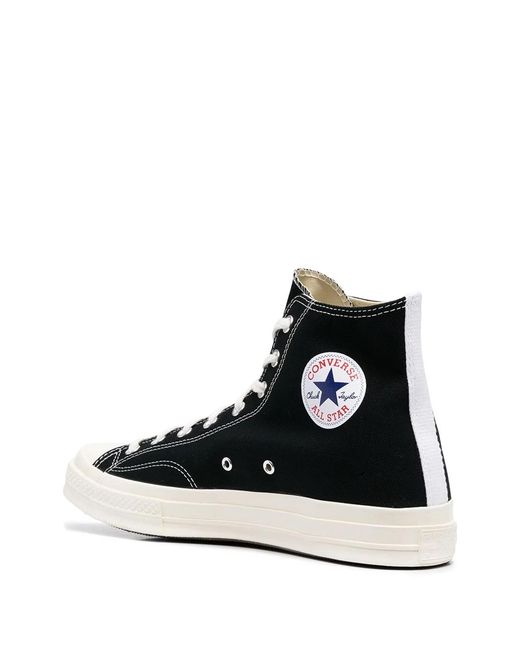 COMME DES GARÇONS PLAY White Chuck Taylor High-Top Sneakers