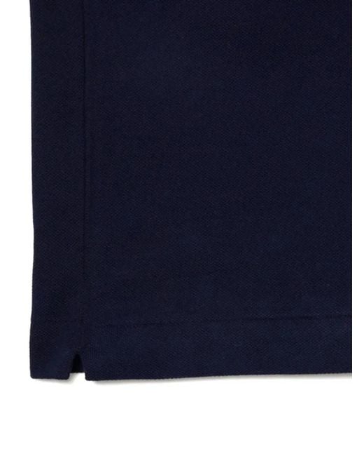 Lacoste Blue Embroidered Polo Shirt for men