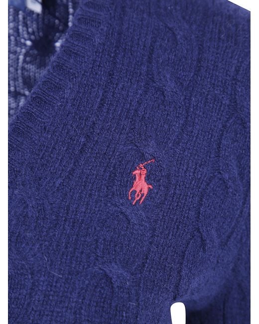 Polo Ralph Lauren Blue "Kimberly" Long Sleeves Pullover