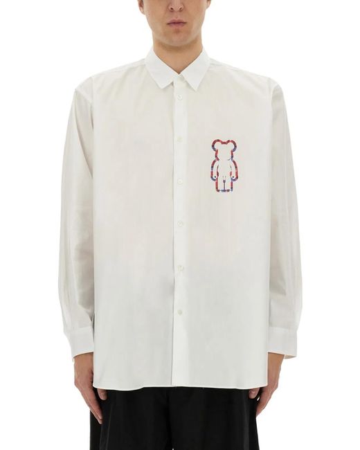 Comme des Garçons White Comme Des Garcons Shirt Poplin Shirt for men