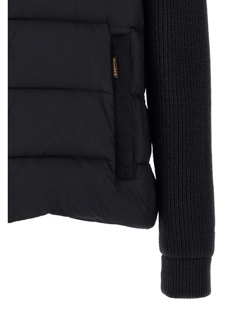 Moorer Black 'Allori' Down Jacket for men