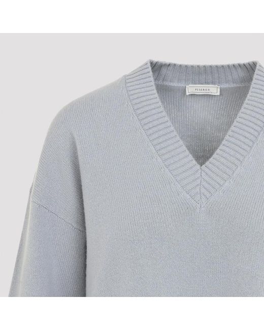 Peserico Blue V Neck