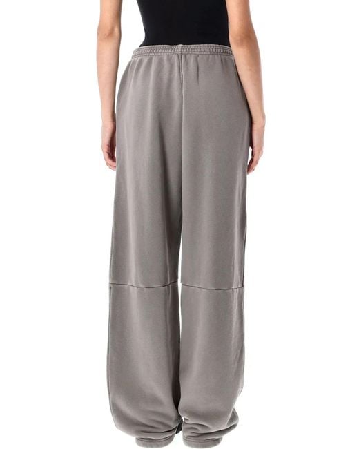Alexander Wang Gray Cotton Track-Pants