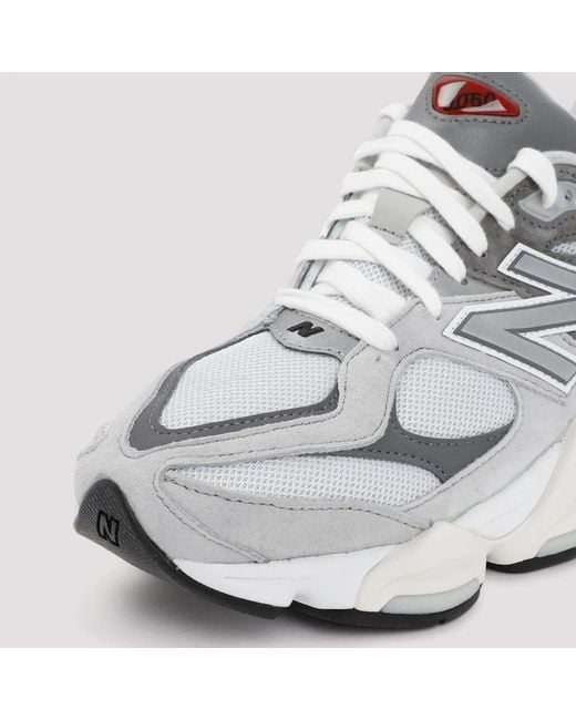 New Balance White 9060 Sneakers for men
