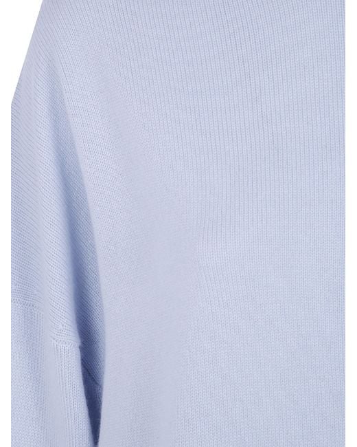Loulou de Saison Blue "Anton Lds" Crewneck Sweater