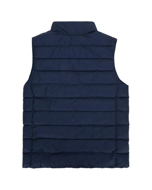 Polo Ralph Lauren Blue Jr Woven-Puffer-Vest