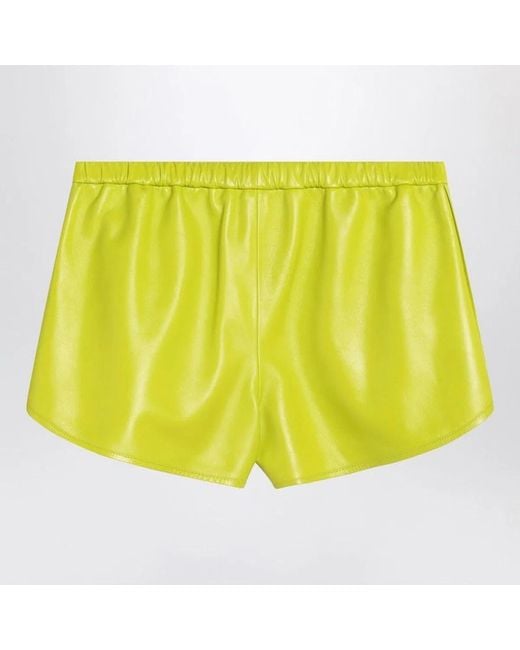 Gucci Yellow Lime Shorts