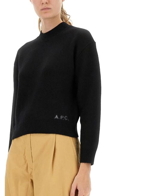 A.P.C. Black Shirt "Esther"