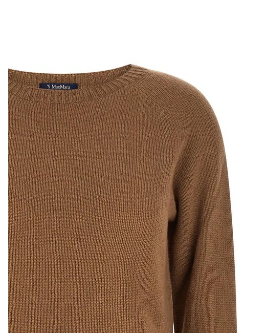 Max Mara Brown Max Mara 'S 'Georg' Sweater