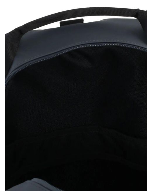 Rains Blue Clip Front Backpack