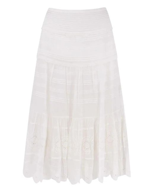 Isabel Marant White Cotton Coat