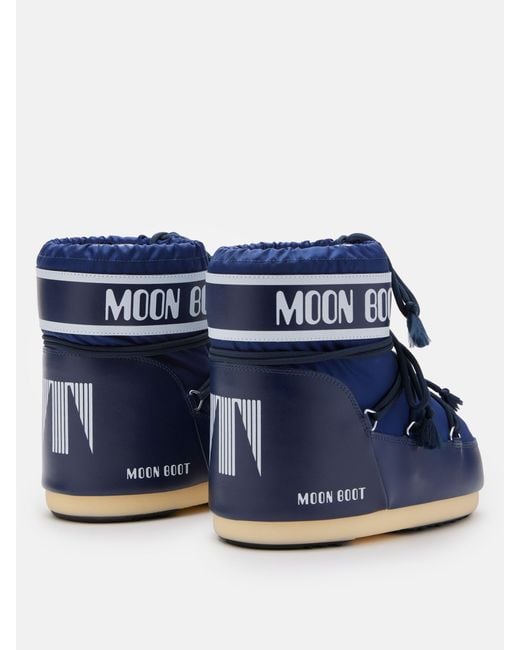 Moon Boot Blue Mb Icon Low Nylon