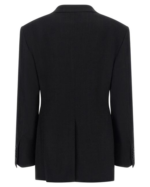 Tagliatore Black Double Breasted 'Astra' Dress