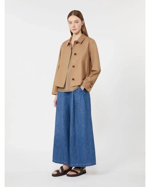 Max Mara Blue S Max Mara Smmnastro Denim Trouser