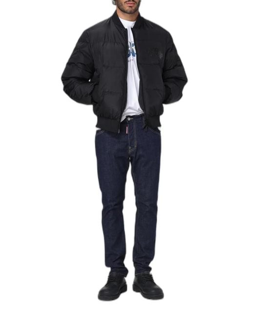 DSquared² Blue Pants 5 Pockets for men