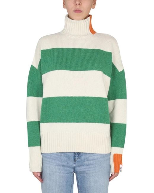 RIGHT FOR Green Rugby Shirt