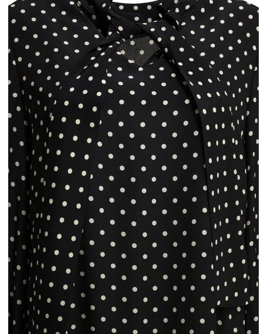 Valentino Black Short Flared Dress