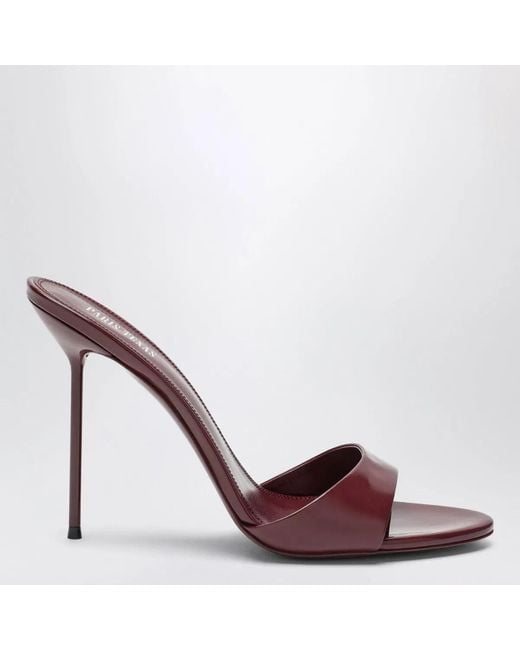 Paris Texas Purple Lidia Mules