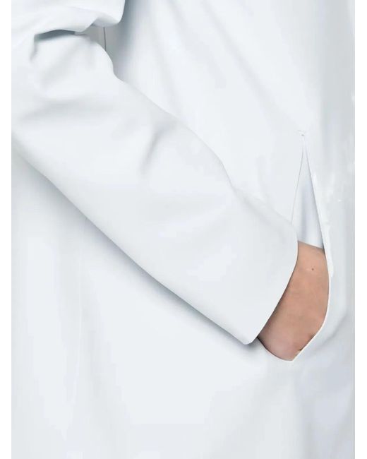 Herno White Light Polyamide Coat