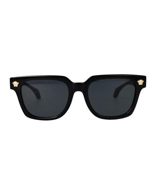 Versace Black Acetate Sunglasses for men